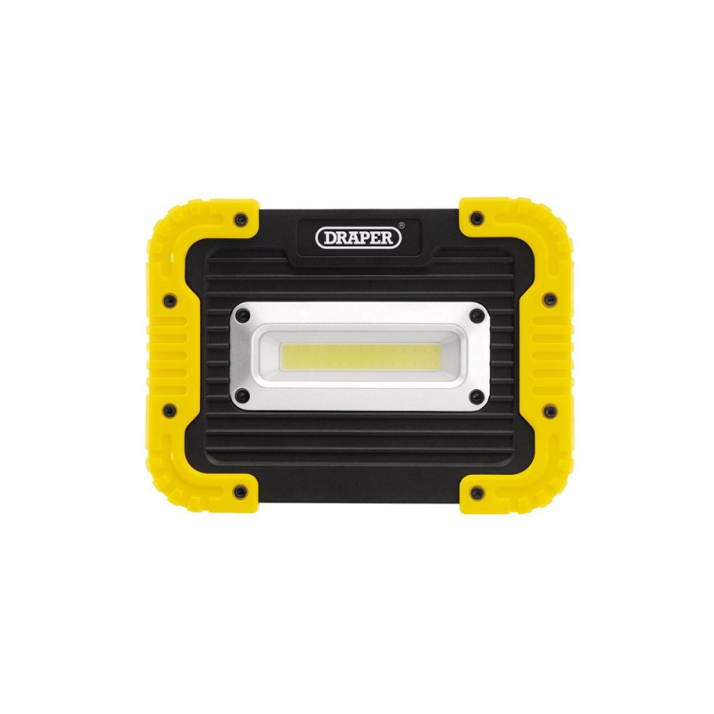 DRAPER TOOLS 10 W 700 lumen LED COB luce da lavoro (4 batterie AA incluse) - DRA-87761 - D87761
