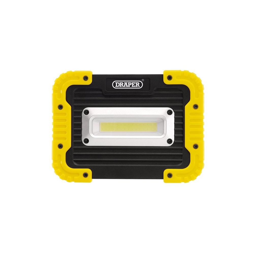 DRAPER TOOLS 10 W 700 lumen LED COB luce da lavoro (4 batterie AA incluse) - DRA-87761 - D87761