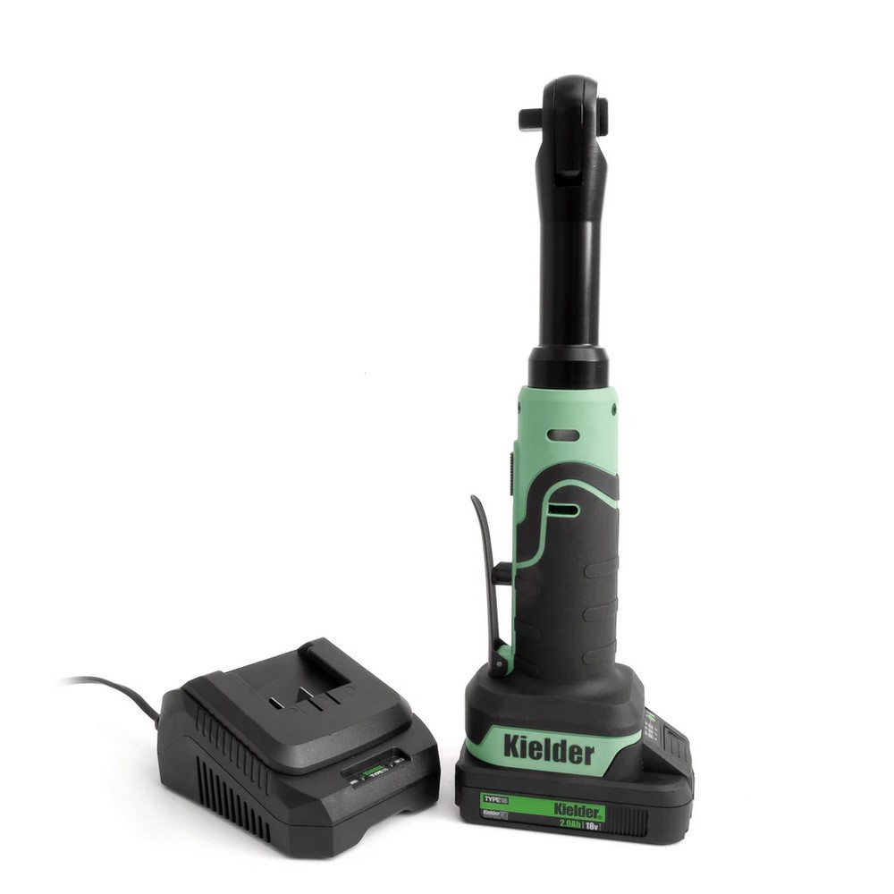 Lange Knarre 18V 3/8" KIELDER mit Ladegerät + Transportkoffer Pro + 1 Akku 2.0Ah - KWT-010-21 - KWT-010-21EU - 5060441196828