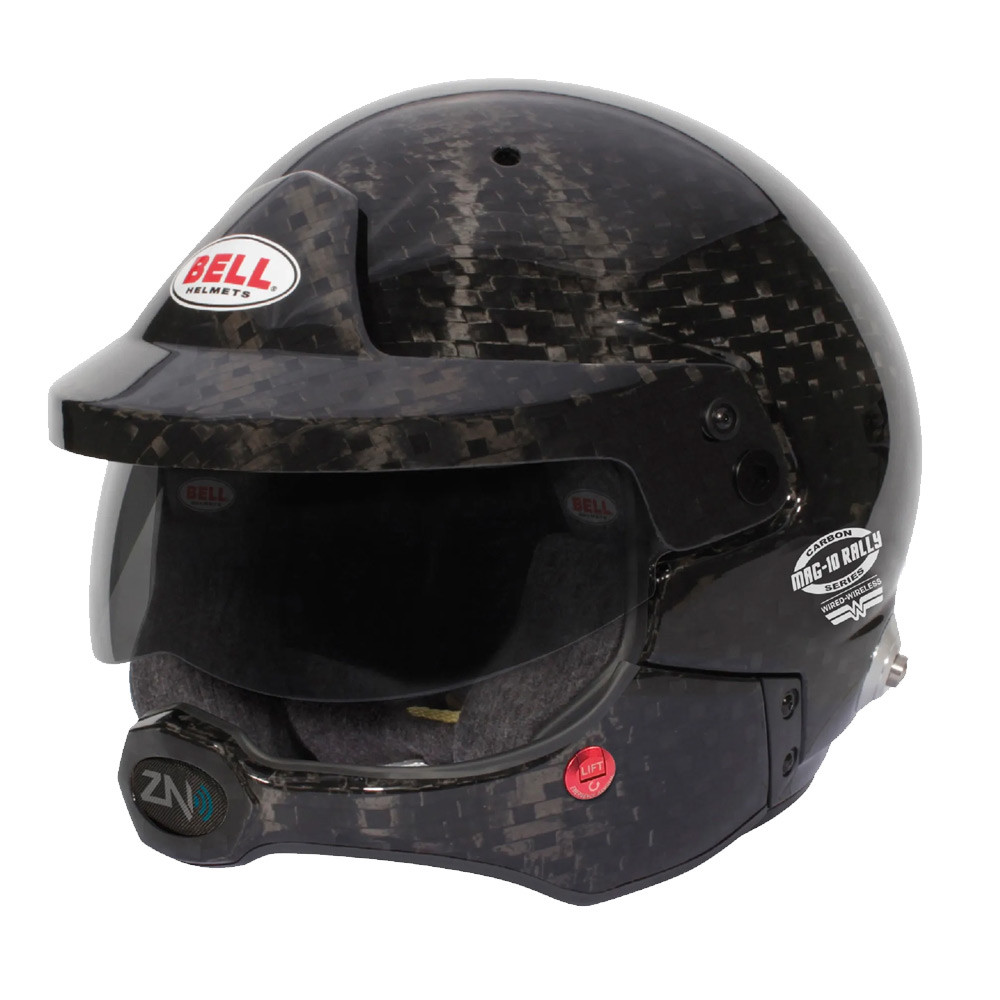 Casque BELL MAG-10 RALLY WW Carbon Hans FIA8859-2024/SA2020 - BEL-MAG10-RC-WW24.56 - 1245283