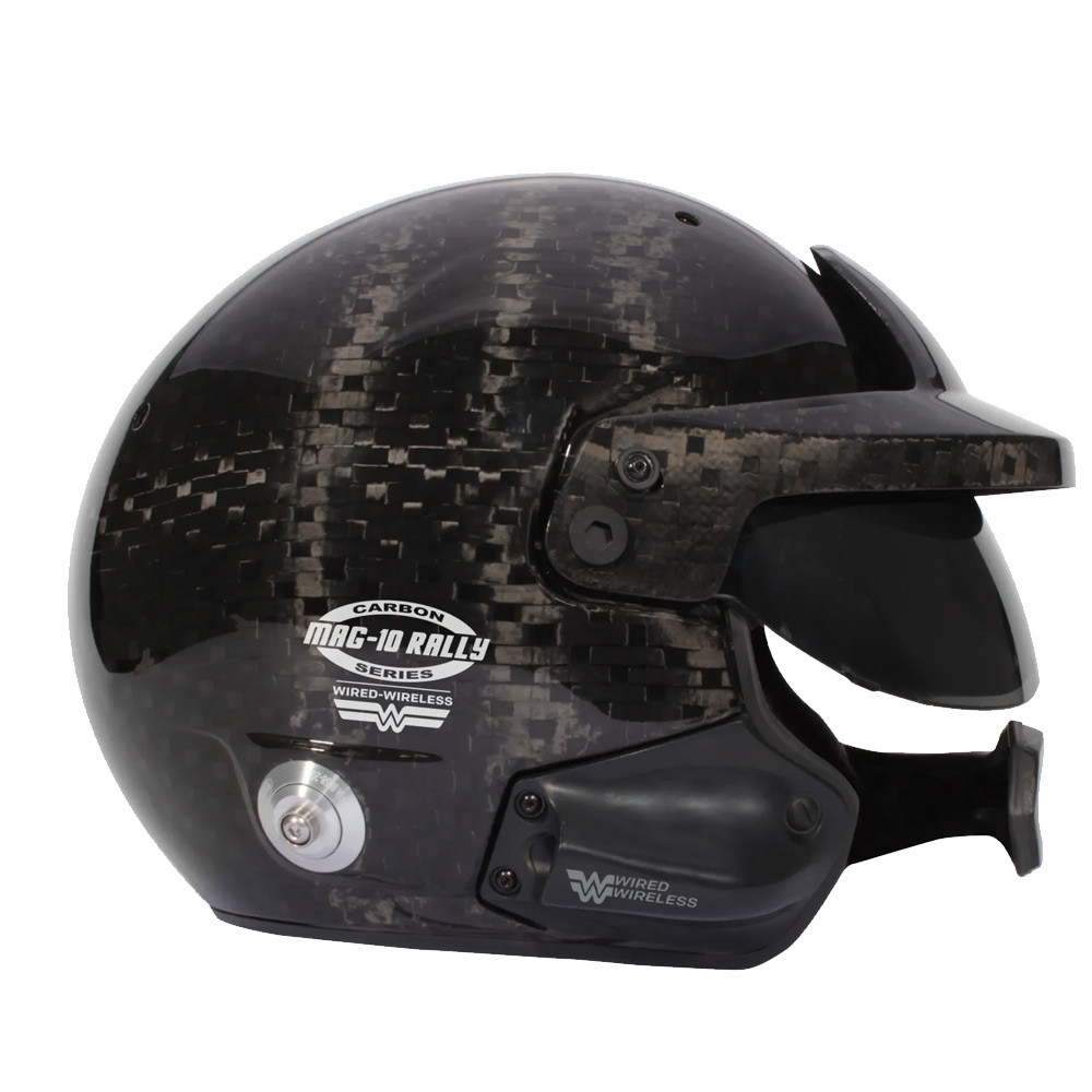 BELL MAG-10 RALLY WW Carbon Hans FIA8859-2024/SA2020 Helmet - BEL-MAG10-RC-WW24.56 - 1245283