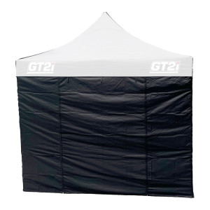 Mur noir tente GT2i Race & Safety 3M avec porte (x1)