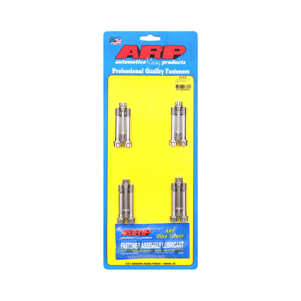 VOLKSWAGEN / AUDI V6 2.7L Turbo e 2.8L Non Turbo Passo della vite di collegamento - ARP Pro Series 2000 Pack - ARP-204-6201 - 204-6201 - 3661768239032