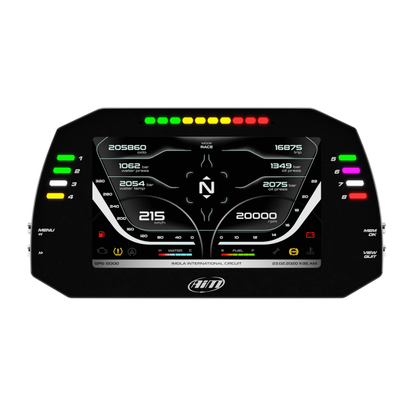 Armaturenbrett AIM MXG 1.3 STRADA 7 Zoll - AIM-MXG13STDADA.RAC.OBD - MXG-S-OBDII