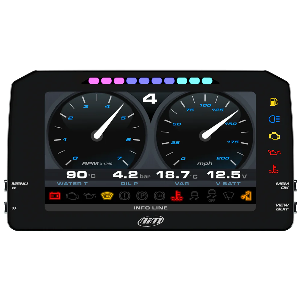 Armaturenbrett AIM MXP 1.3 STRADA 6 - AIM-MXP13STDADA.RAC.OBD - MXP-S-OBDII