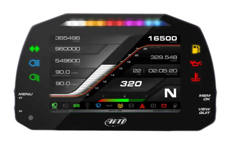 Armaturenbrett AIM MXS 1.3 STRADA 5 - AIM-MXS13STDADA.RAC.OBD - MXS-S-OBDII