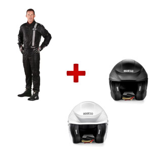 Pack casque Sparco Flux RJ + combinaison GT2i Turini 3