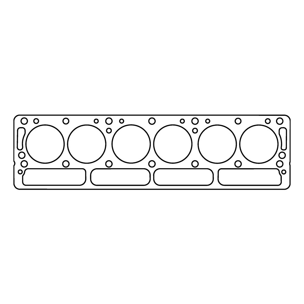 COMETIC - Zylinderkopfdichtung Kupfer für TRIUMPH TR6 Bohrung 76mm - COM-C4154.0,51 - C4154-020