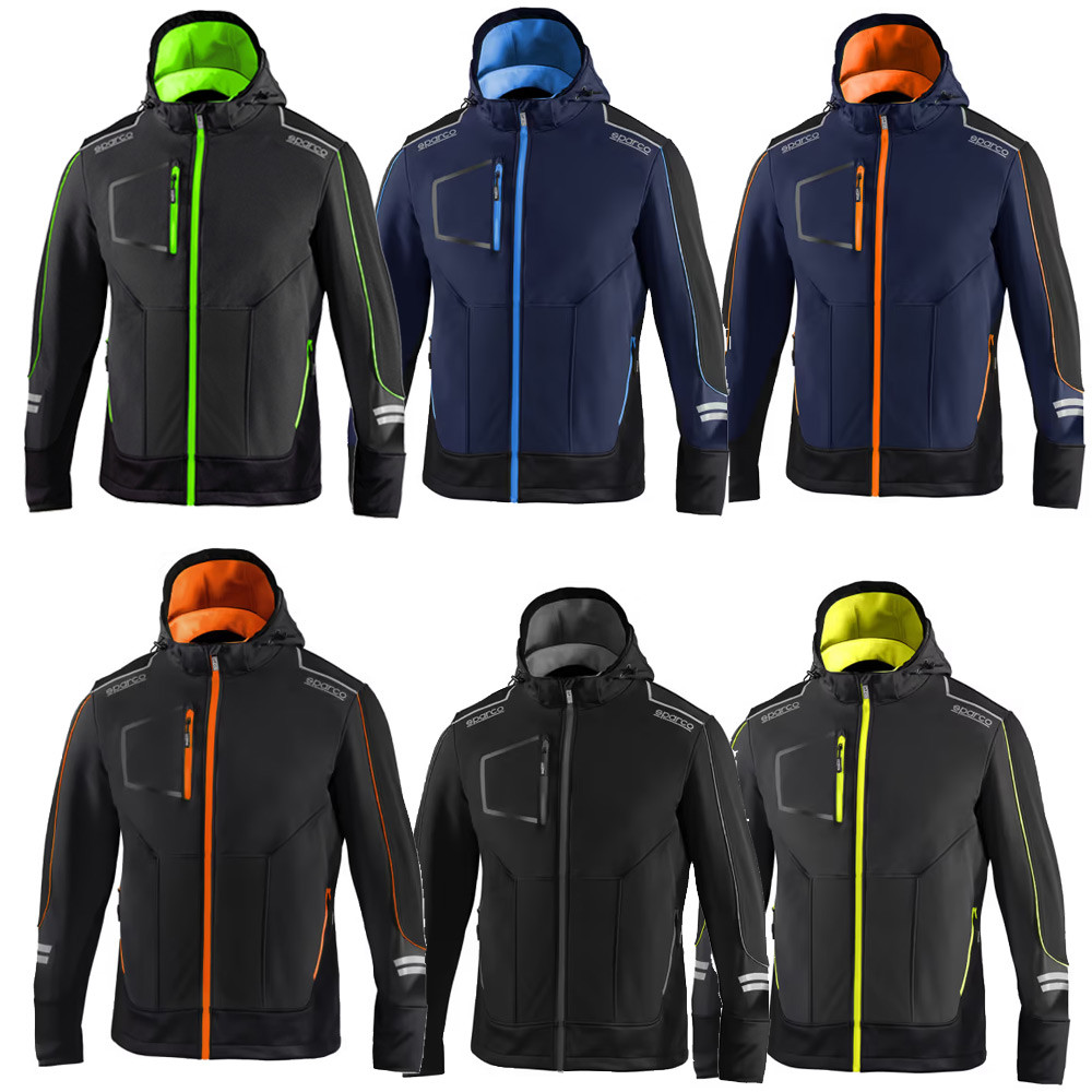 Sparco Tech Mechaniker-Softshell - 02412.GV.M - 02412GSVF2M