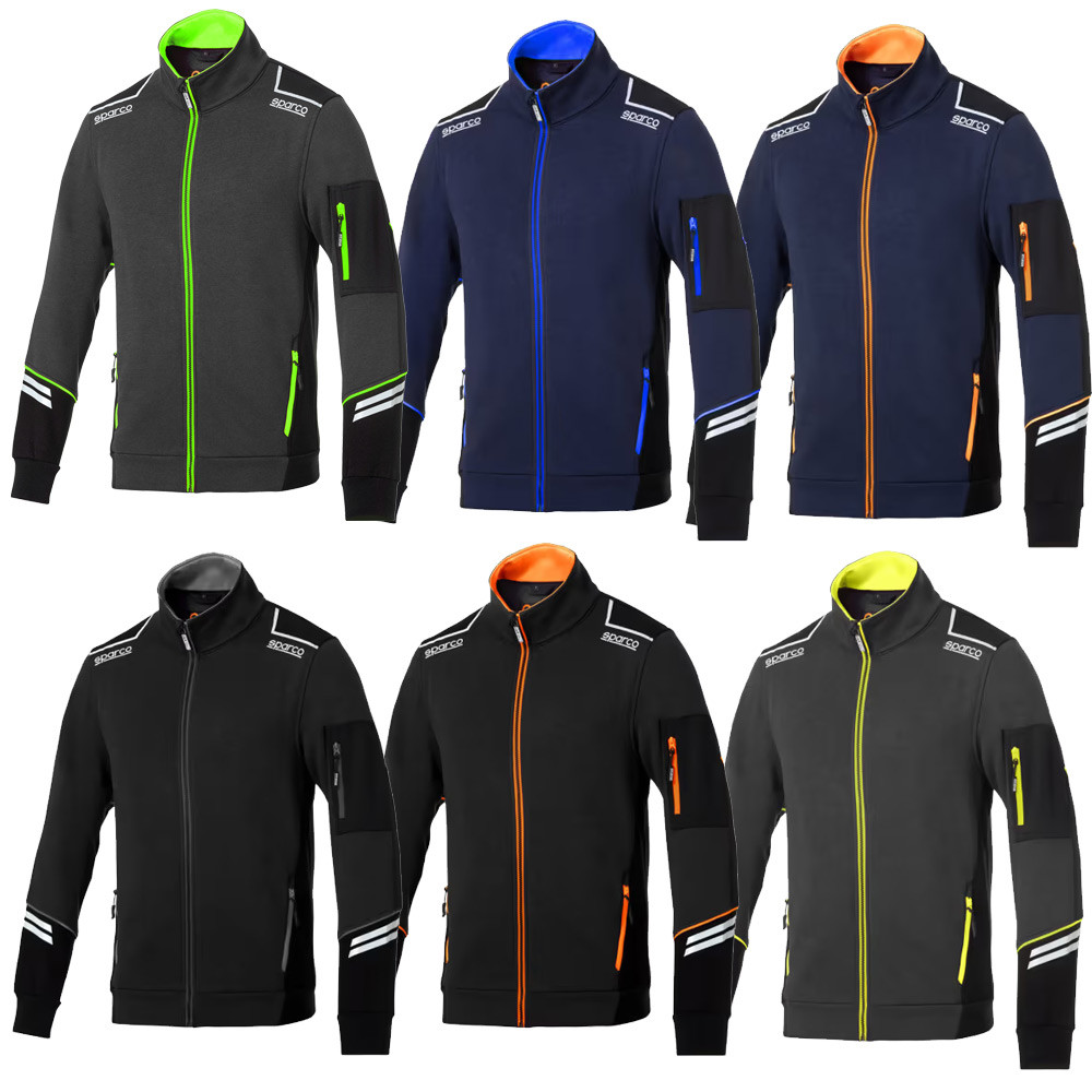 Sparco Tech zipped vest - 02429.NG.XL - 02429NRGS4XL