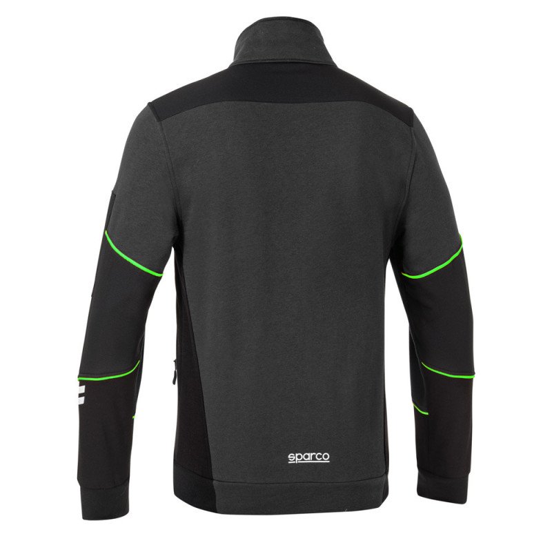 Gilet con zip Sparco Tech - 02429.NG.XL - 02429NRGS4XL