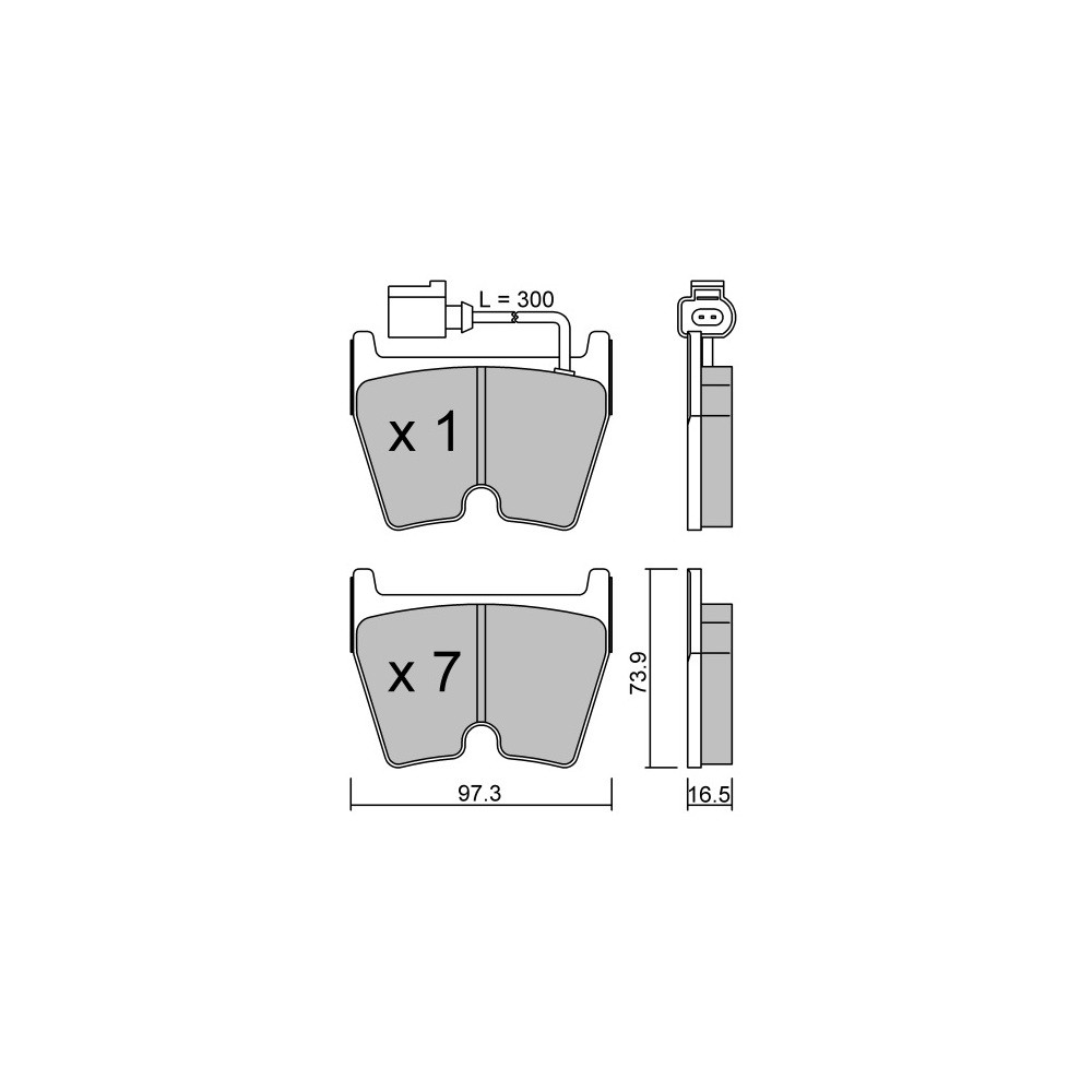 GT2i Race Rear brake pads for AUDI RS3 -S3 (8V) RS3 2.5i 20V TFSi 2012-20 - Brake calipers Brembo - GT-PR10671T - 3661768238424