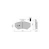 Pastiglie freno anteriori GT2i Race per VOLKSWAGEN Lupo 1.4i 16V, 1.6i 16V Cup - Pinze freno Girling