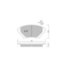 Plaquettes de frein GT2i Race Avant pour MAZDA MX-5 II (NB) 1.6i 16V, 1.8i 16V 1998-05 - Etriers de frein Sumitomo