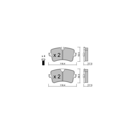Bremsbeläge GT2i Race Hinten für AUDI A4 - A4 Quattro (8K) 1.8i TFSi, 2.0i TFSi, 2.0 TDi 2007-15 - Bremssättel Tr Bremsbeläge GT2i Race Hinten für AUDI A4 - A4 Quattro (8K) 1.8i TFSi, 2.0i TFSi, 2.0 TDi 2007-15 - Bremssättel Tr