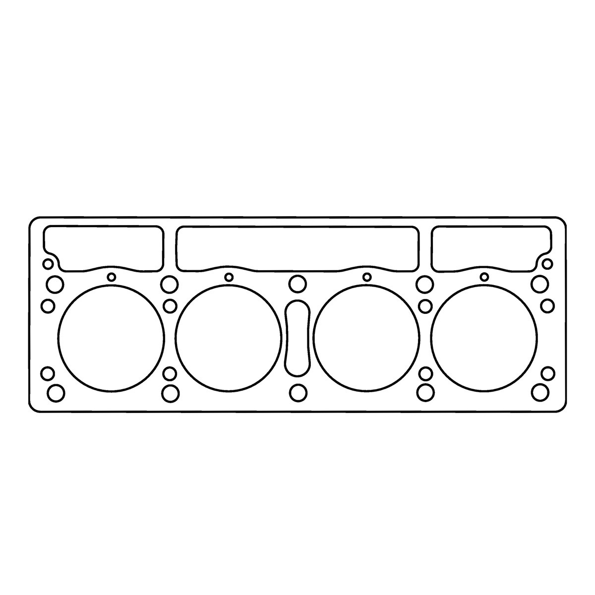 COMETIC - Guarnizione della testata CFM per TRIUMPH TR4 alesaggio 88mm - COM-C4152.1,09 - C4152-043