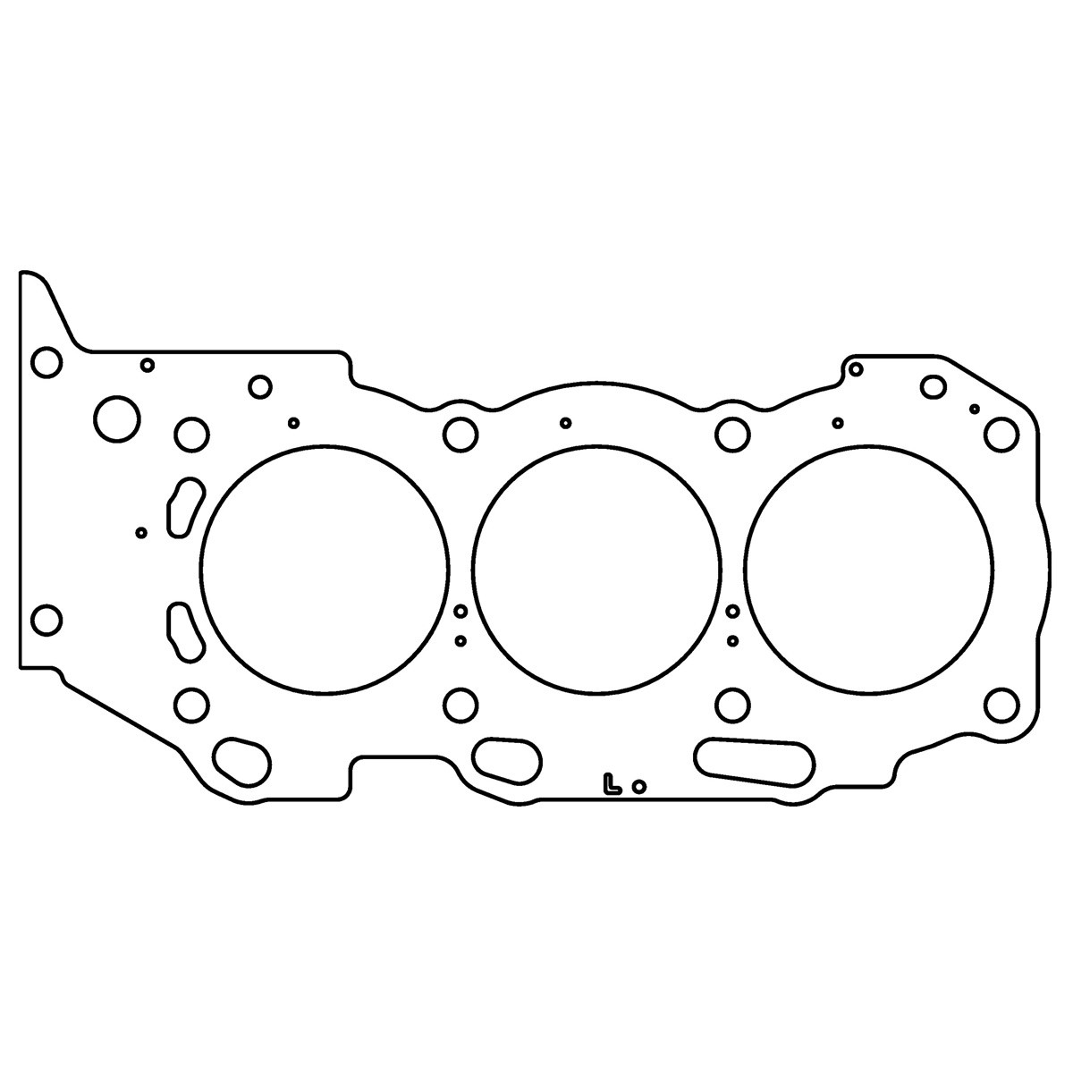 COMETIC - Zylinderkopfdichtung MLS für TOYOTA 1GR-FE 4.0L V6 Zylinderkopf links - COM-C4556.0,91 - C4556-036