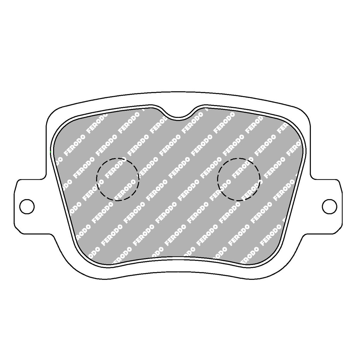 Bremsbeläge hinten Ferodo DS2500 Alpine A110 II 1.8/1.8S/1.8GT - F-CP5526H - FCP5526H - 3666618503196