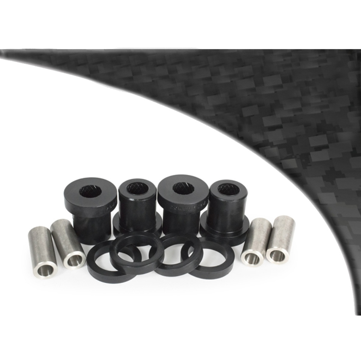 Silent-Bloc Powerflex Black Triangle Inférieur Avant Volvo 850, S70, V70 (jusqu'à 2000) - PF-F88101-4N - PFF88-101BLK - 5055676520289