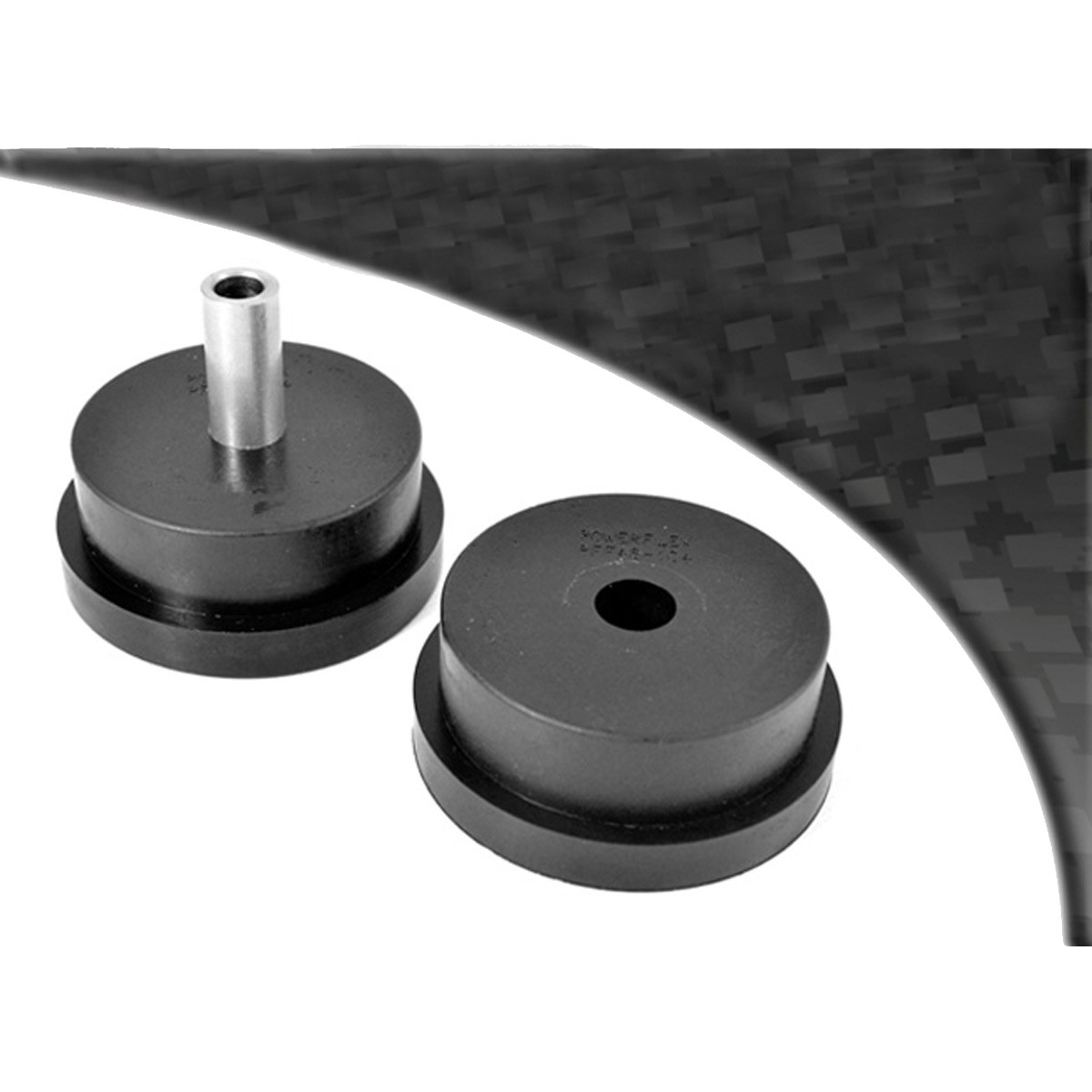 Silent-Bloc Powerflex Black Kit Motorhalterung Box Front Superior Nissan Sunny/Pulsar GTi-R (1990-1994) - PF-F46104N - PFF46-104BLK - 5055676521439