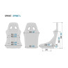 Siège baquet SPARCO SPRINT+ Taille L Tubulaire FIA