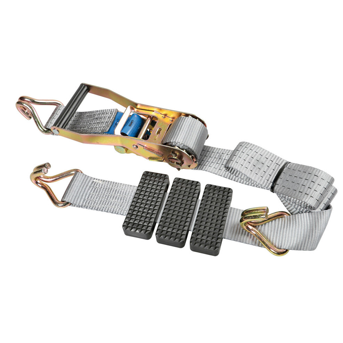 3-point tie-down strap with hook for wheel 5x250cm 3200Kg - AS-SAR-001 - 8000692601440