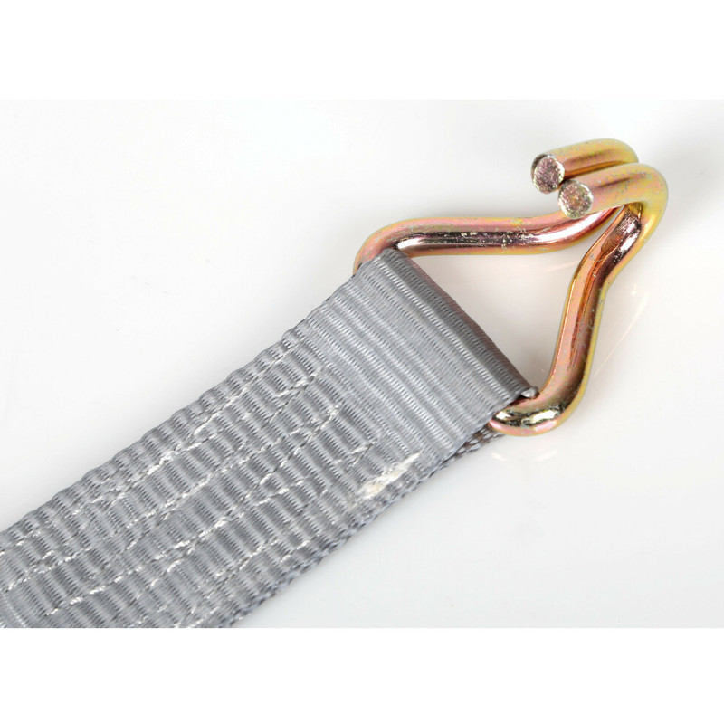 Sangle d'arrimage 3 points à cliquet pour roue 5x250cm 3200Kg - AS-SAR-001 - 8000692601440