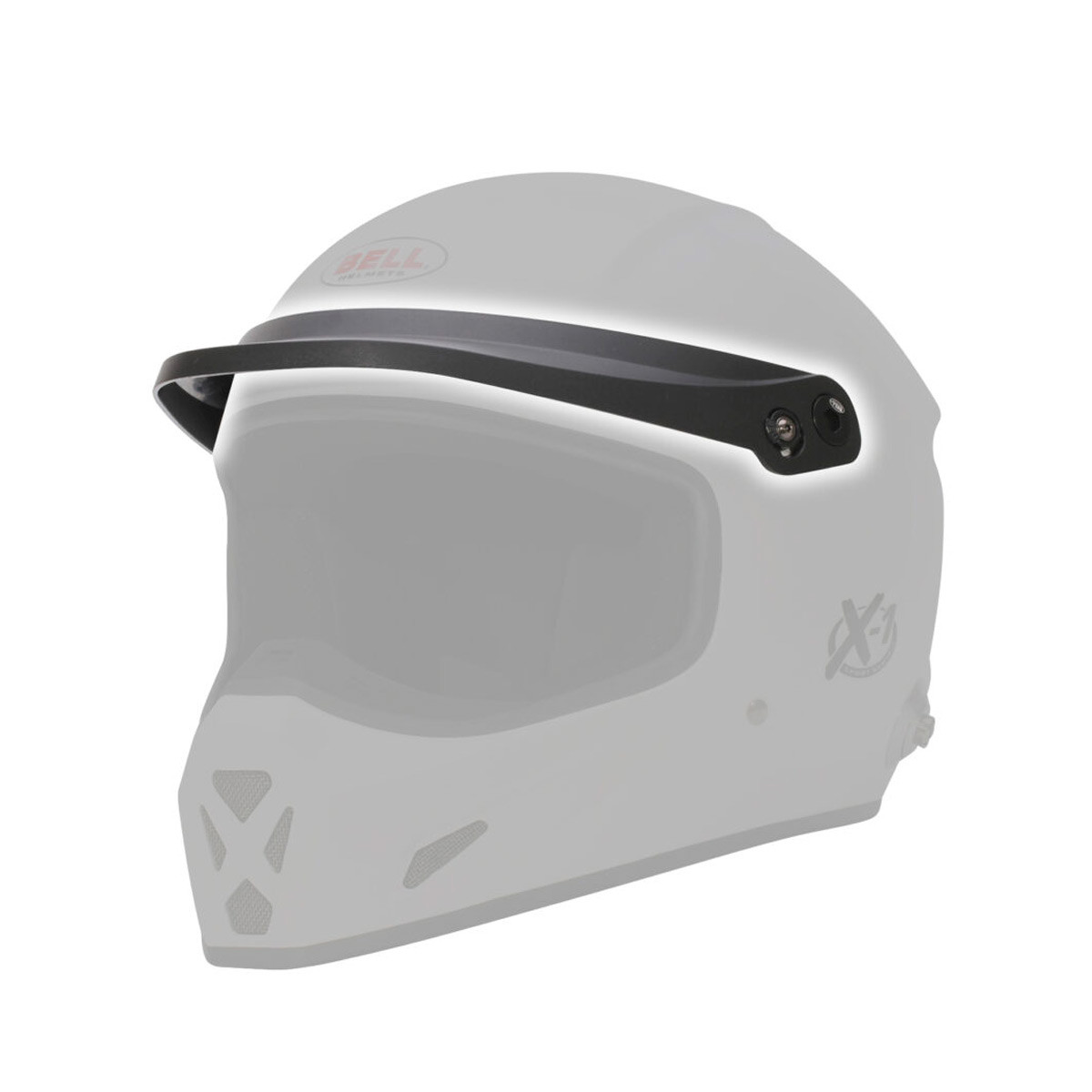 Frontino nero Bell per casco X-1 - BEL-2040161 - 2040161 - 3666618146805