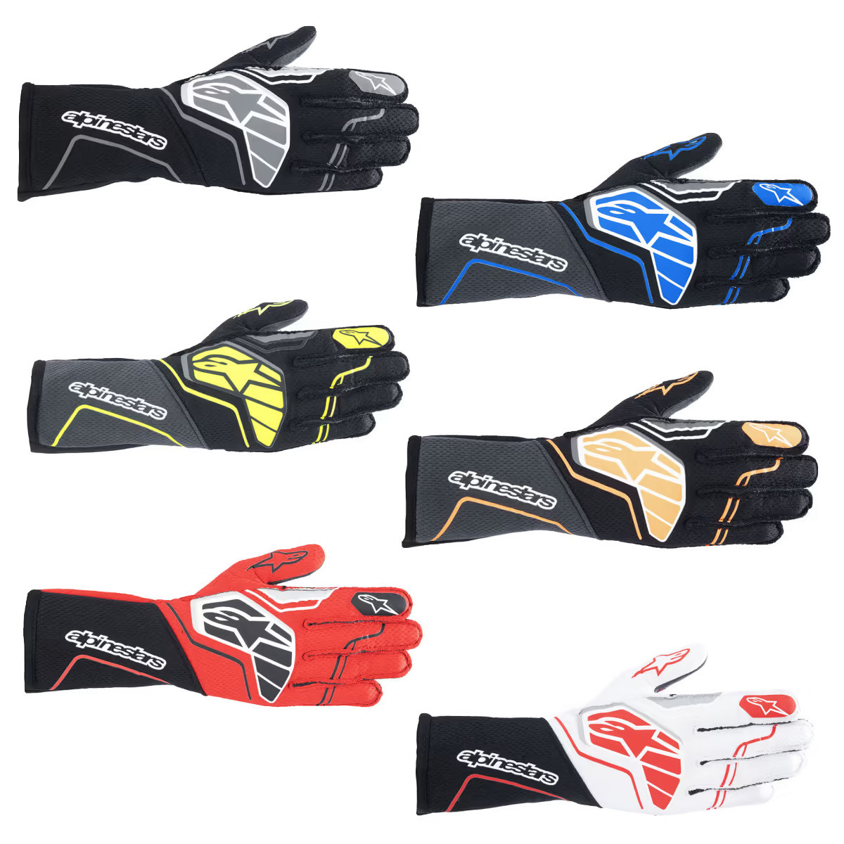 Guanti Alpinestars Tech-1 ZX V4 FIA/SFI - AL-3550224.NBR.S - 3550224.123.S