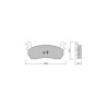 Pastiglie freno anteriori GT2i Club per NISSAN Micra I (K10)/ March 1600 83cv 1982-12-01-1992-07-01
