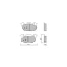 Plaquettes de frein GT2i Club Avant pour PEUGEOT 205 1.3 Rallye, 1.4, 1.6 GTI 1983-96 - Etriers de frein Girling