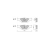 Pastiglie freno posteriori GT2i Club per SAAB 9000 2.3 225cv 1985-04-01-1998-12-01