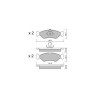 Plaquettes de frein GT2i Club Avant pour MAZDA 121 III (JASM, JBSM) / Soho M3 2.3 200cv 1996-03-01-2003-04-01