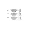 Pastiglie freno anteriori GT2i Club per HONDA Civic X Sedan (FC_) 1.5 Si (FC1) 209cv 2015-09-01-