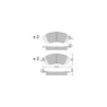 Pastiglie freno anteriori GT2i Club per NISSAN Leaf (ZE0) Electric 150cv 2010-11-01-2017-12-01