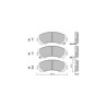 Plaquettes de frein GT2i Club Avant pour INFINITI Q50 50 Hybrid AWD 365cv 2013-04-01-