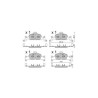 GT2i Club Front brake pads for AUDI A4 - A4 Quattro (8W) 2.0i TFSI, 2.0 TDI, 3.0 TDI 2015-  Brake calipers Ate 