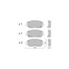 Plaquettes de frein GT2i Club Avant pour HYUNDAI Veloster II (JS) 2.0 T-GDi 275cv 2018-01-01-