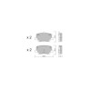 GT2i Club Rear brake pads for VOLVO XC40 (536) T5 AWD 252cv 2017-10-01-