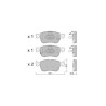 Plaquettes de frein GT2i Club Avant pour FORD Puma ST 1.5 EcoBoost 2019-  Etriers de frein Ate 