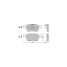 Bremsbeläge GT2i Club Avant für FORD Puma II (J2K) 2.0 T-GDi (JL72, JL74) 271cv 2019-09-01-