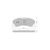 Pastiglie freno anteriori GT2i Club per PORSCHE 911 (991) 3.0 Carrera S / Carrera 4S 2012-19 - Pinze freno Brembo