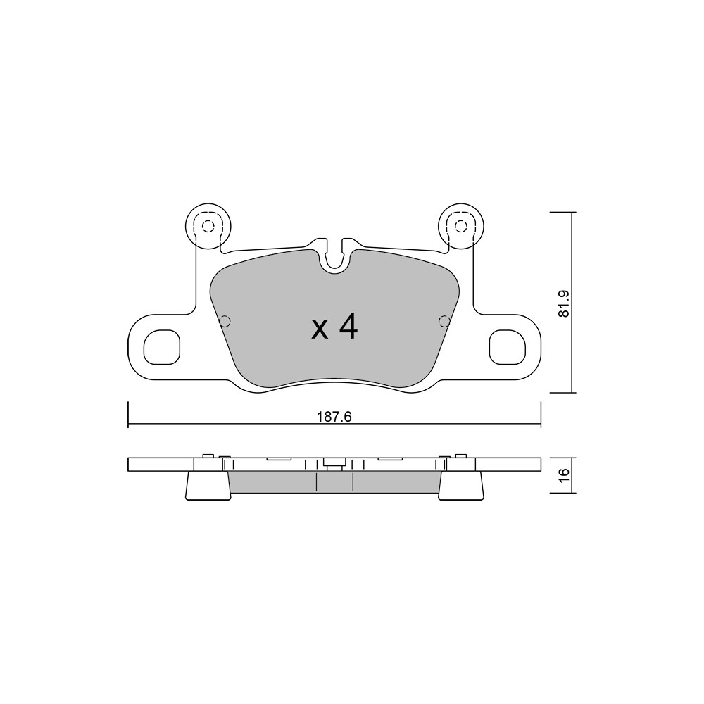 Pastiglie freno anteriori GT2i Club per PORSCHE 911 VI Targa (991) 4S 531cv 2014-05-01-2019-12-01 - GT-PC12580 - 3666618582054