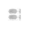 Pastiglie freno anteriori GT2i Club per MERCEDES BENZ CLA II (C118) AMG A 35 4-matic (177.051) 306cv 2019-03-01-
