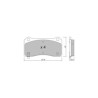 Plaquettes de frein GT2i Club Avant pour TESLA Model Y (5YJY) EV Performance AWD 535cv 2019-03-01-