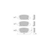 Pastiglie freno posteriori GT2i Club per TESLA Model Y (5YJY) EV Performance AWD 535cv 2019-03-01-