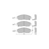 Pastiglie freno anteriori GT2i Club per TOYOTA Granvia II (_H3_) 2.8 (GDH303) 177cv 2019-05-01-
