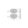Bremsbeläge GT2i Club Hinten für MERCEDES BENZ GLC II (X254) AMG 63 S E Performance 4-matic 680cv 2022-06-01-