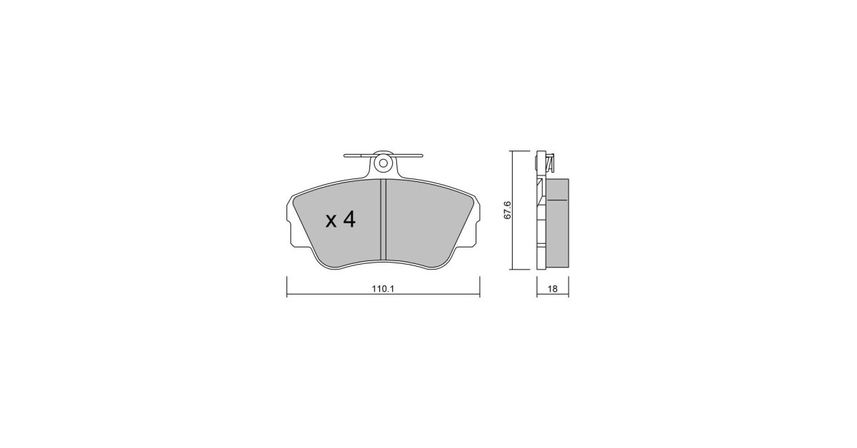 GT2i Club Front brake pads for VOLVO 460 L (464) 35 e-tron 170cv 1988-09-01-1996-07-01