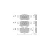 Bremsbeläge GT2i Club Avant für NISSAN X-Trail IV (T33) 2.5 184cv 2021-02-01-
